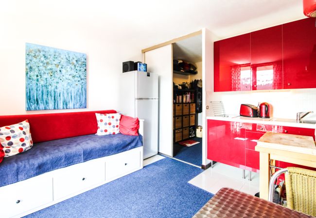 Appartement à Flaine - Studio sud avec chambre cabine à vendre, Iris Appartement à Flaine - Studio sud avec chambre cabine à vendre, Iris