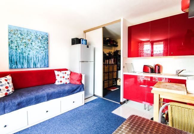 Appartement à Flaine - Studio sud avec chambre cabine à vendre, Iris Appartement à Flaine - Studio sud avec chambre cabine à vendre, Iris