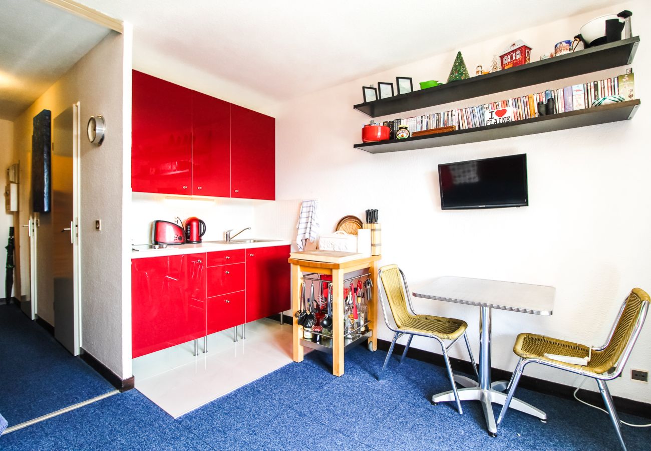 Appartement à Flaine - Studio sud avec chambre cabine à vendre, Iris Appartement à Flaine - Studio sud avec chambre cabine à vendre, Iris