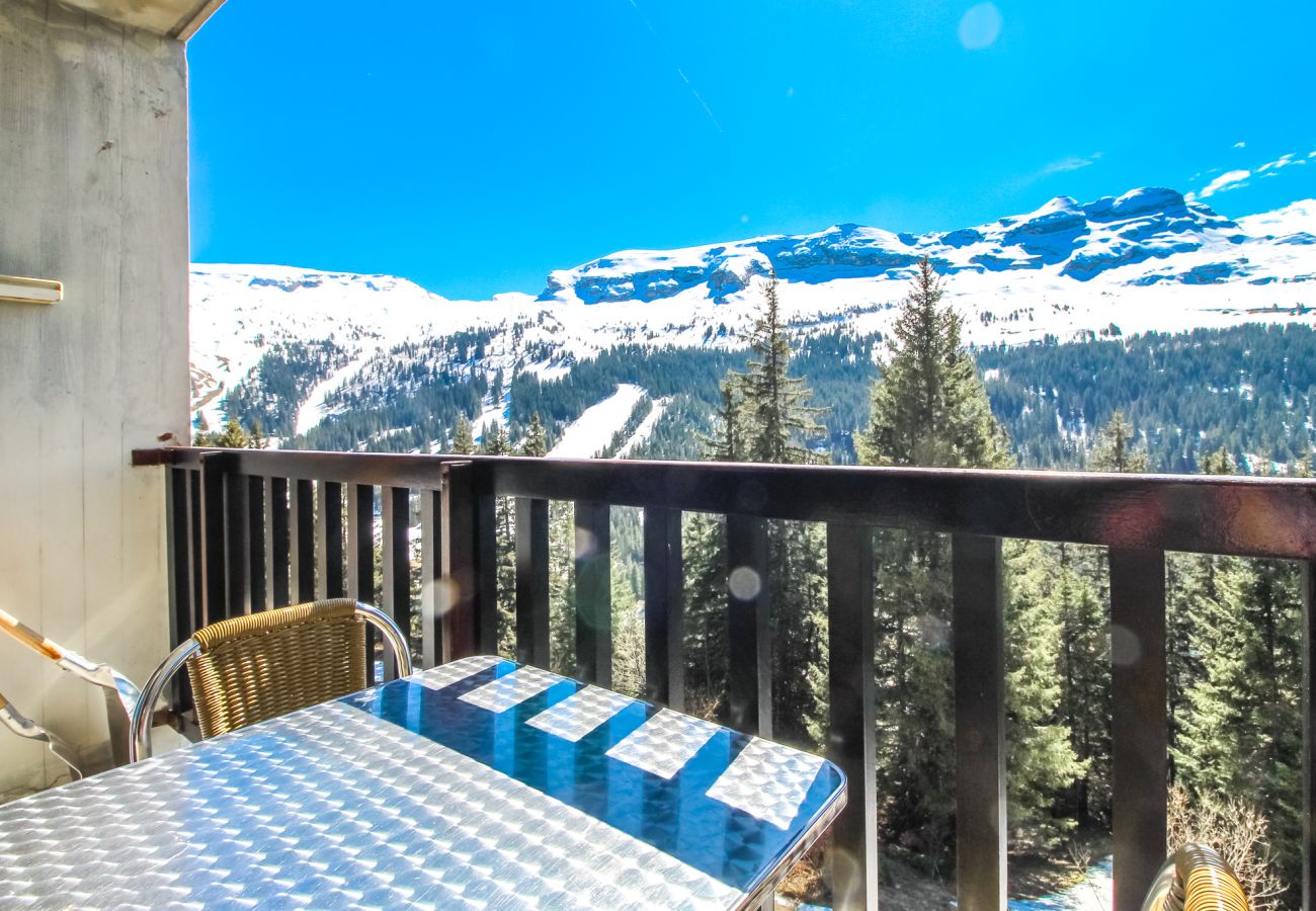 Appartement à Flaine - Studio sud avec chambre cabine à vendre, Iris Appartement à Flaine - Studio sud avec chambre cabine à vendre, Iris